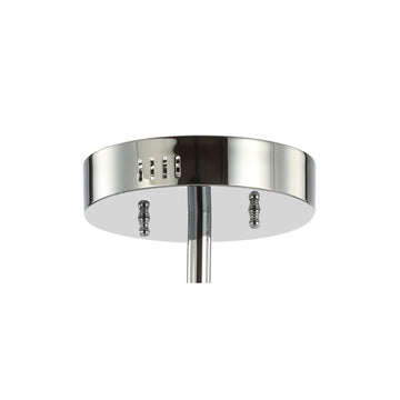 Crucis 31.5" Modern Metal Integrated LED Semi Flush Mount - JONATHAN Y